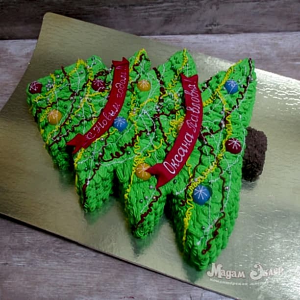 торт на новый год 2018