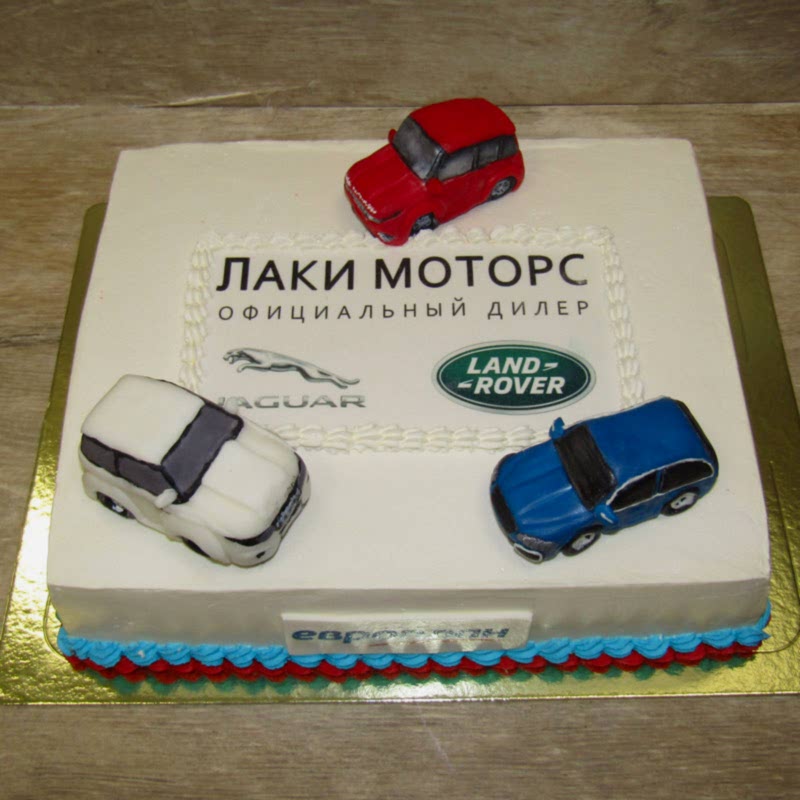 Корпоративный торт Лаки Моторс