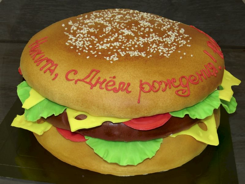 Торт Гамбургер
