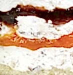 начинка: сметанный мусс с грецким орехом, черносливом и курагой начинка: сметанный мусс с грецким орехом, черносливом и курагой